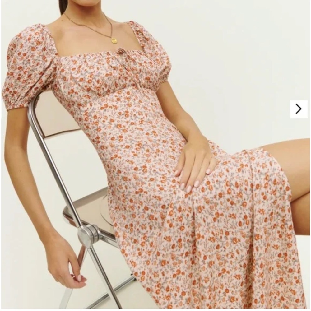Reformation Teyana Dress - Size 0 - Fairy